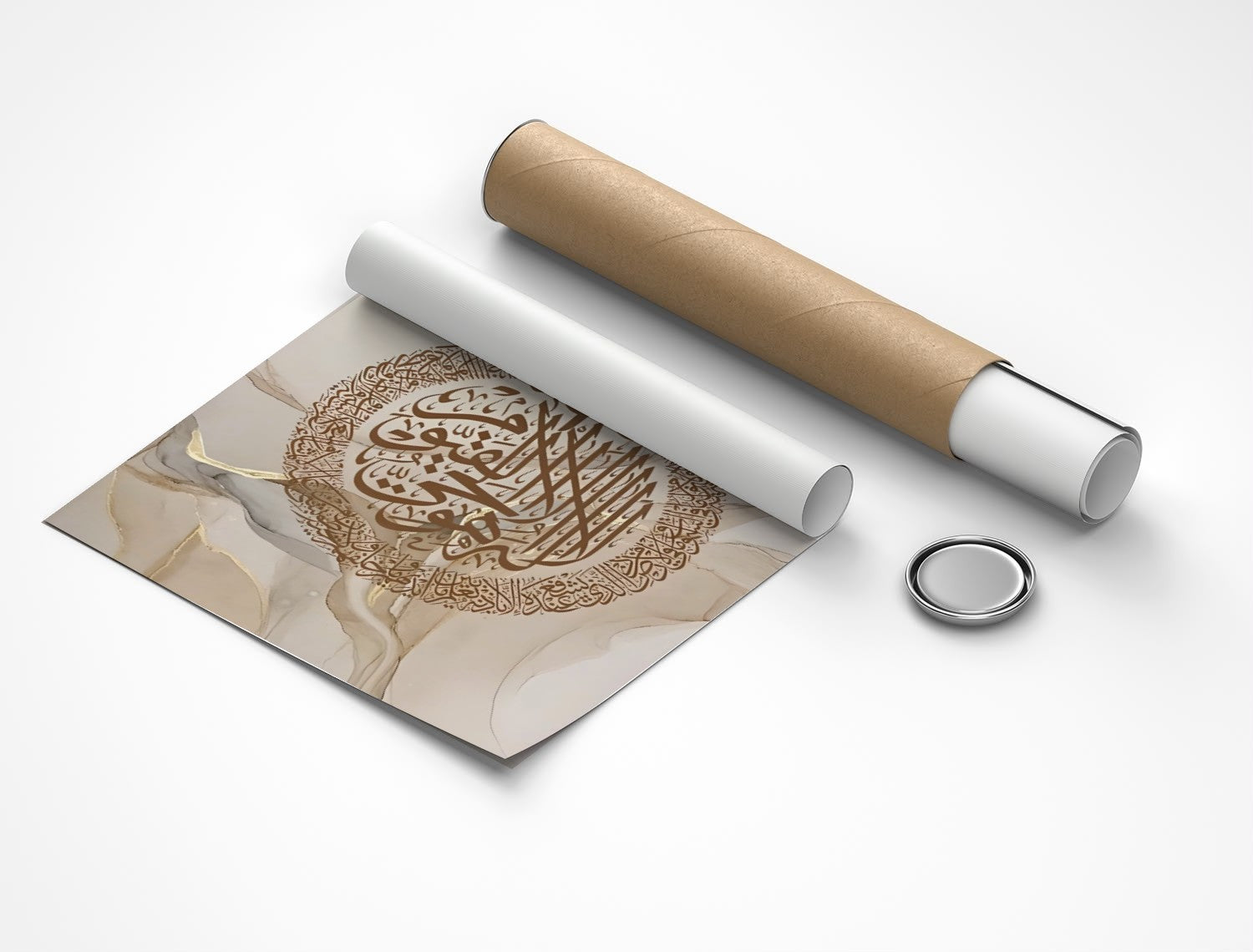 Rolled poster