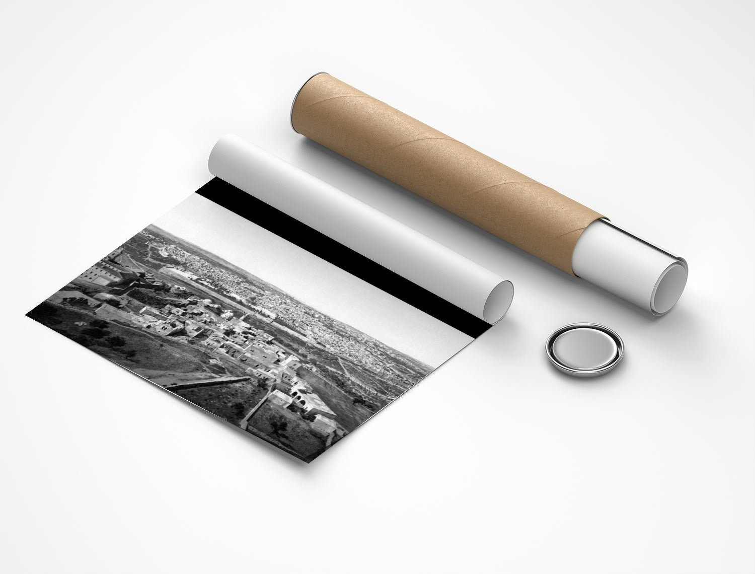 Rolled poster