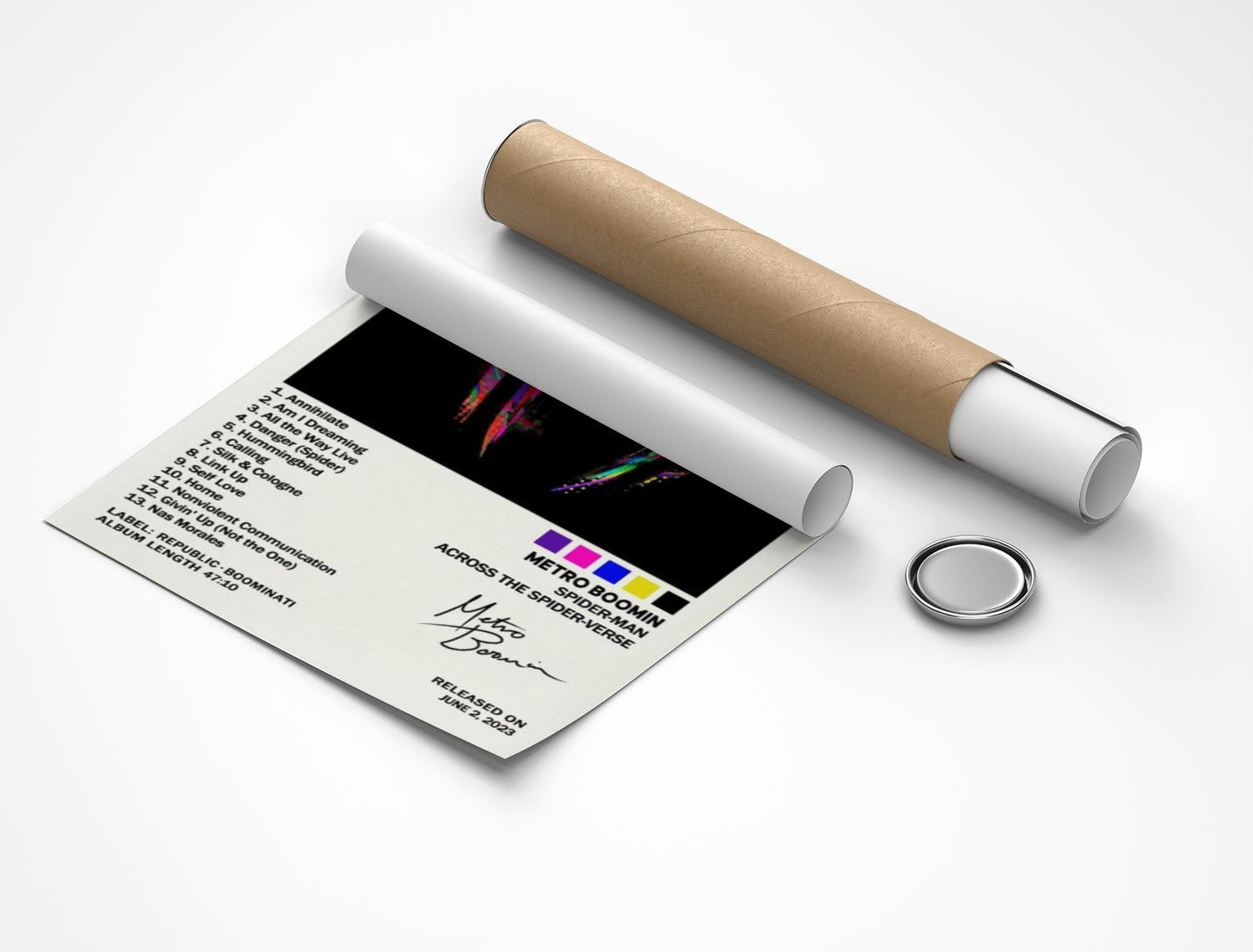 Rolled poster