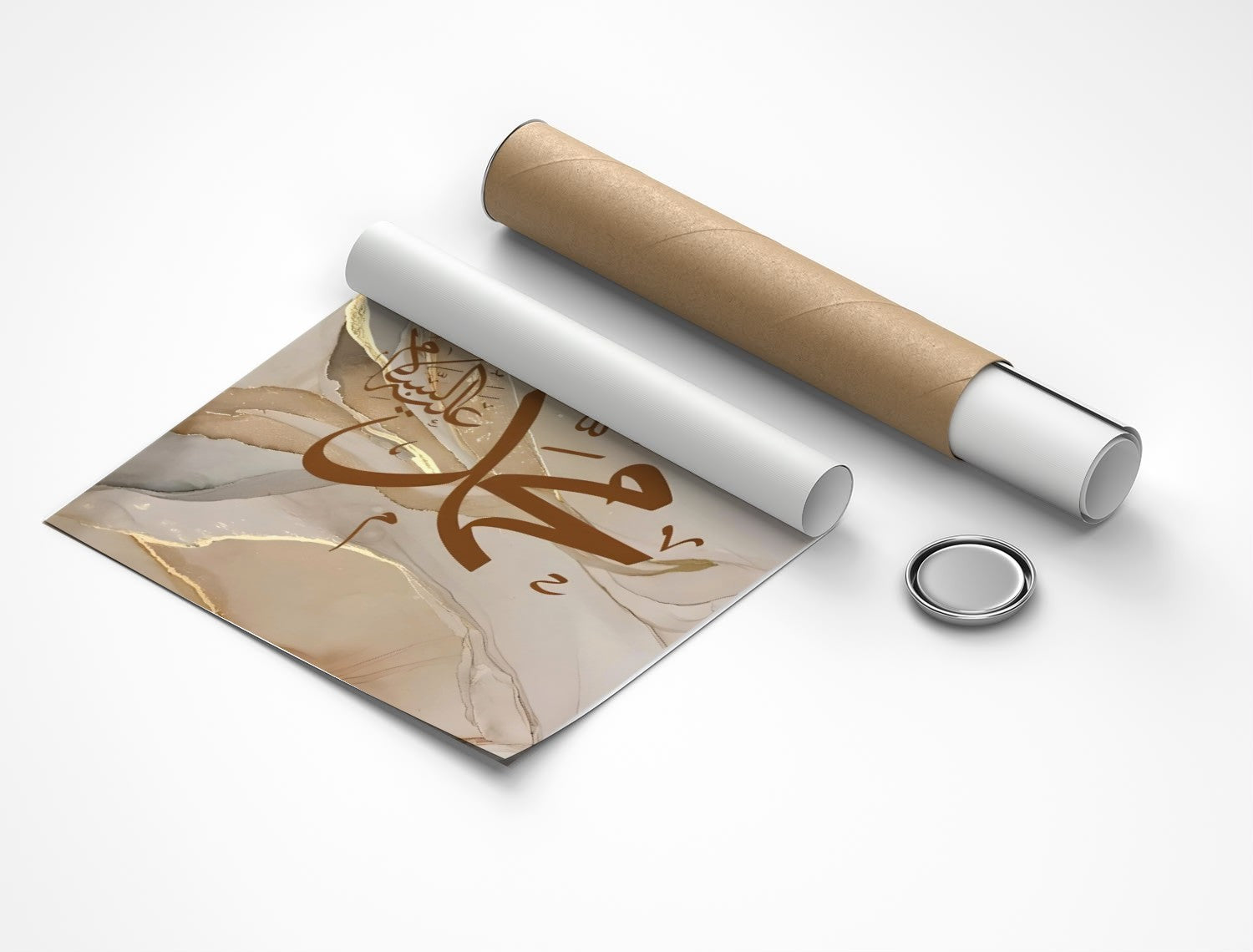 Rolled poster