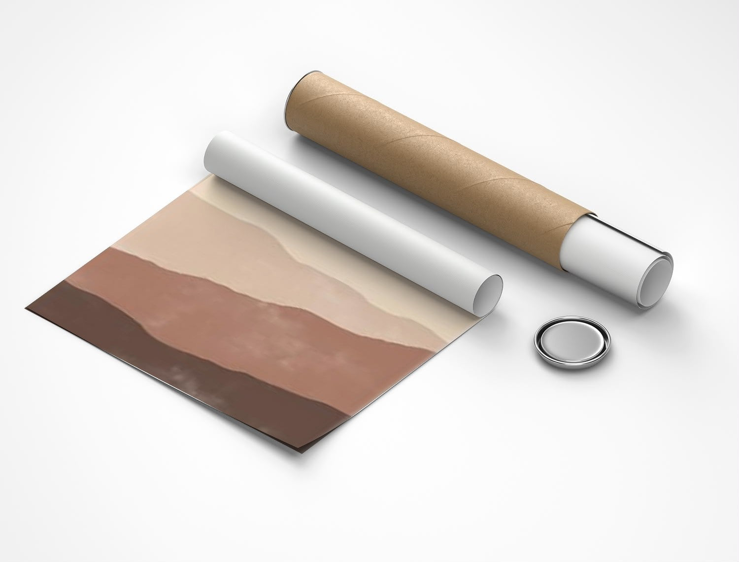 Rolled poster