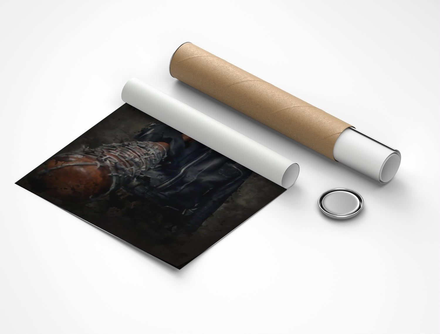 Rolled poster