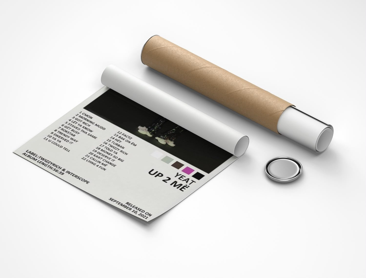 Rolled poster
