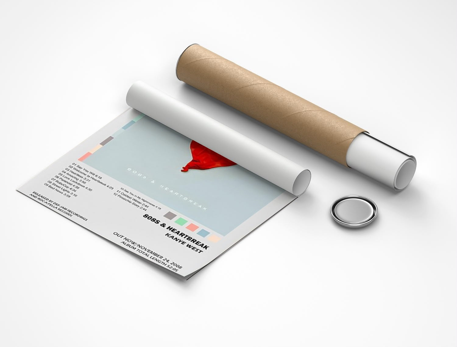 Rolled poster