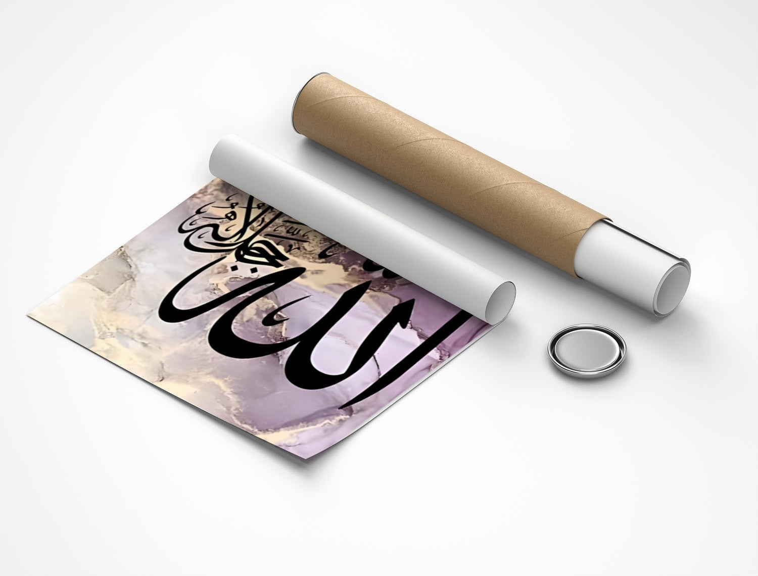 Rolled poster