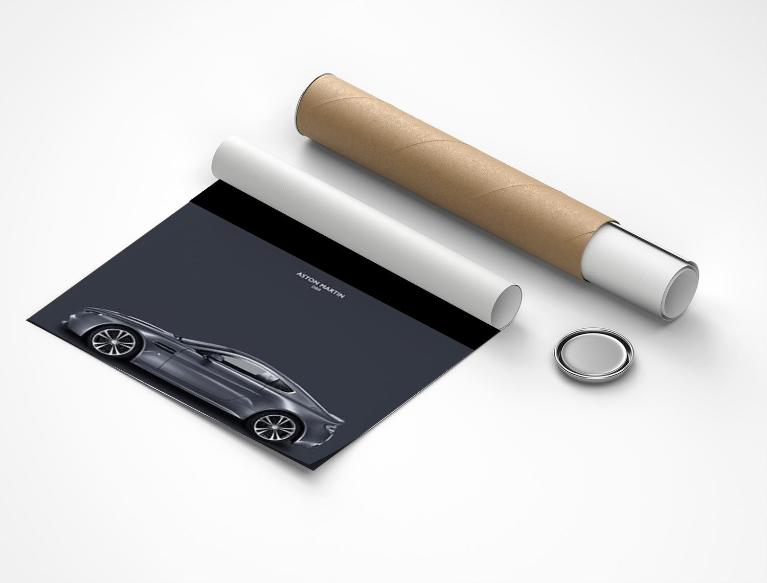 Rolled poster