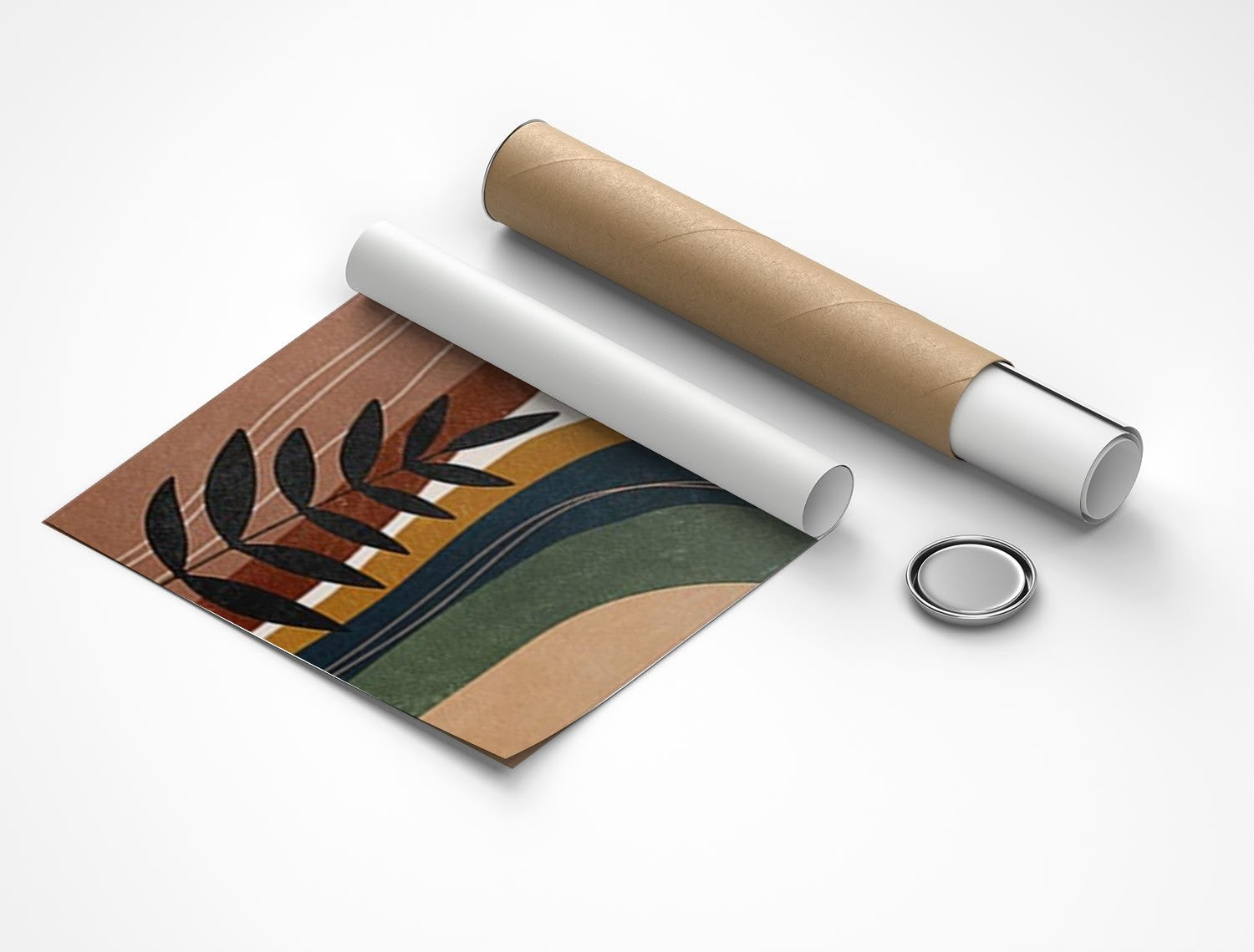 Rolled poster
