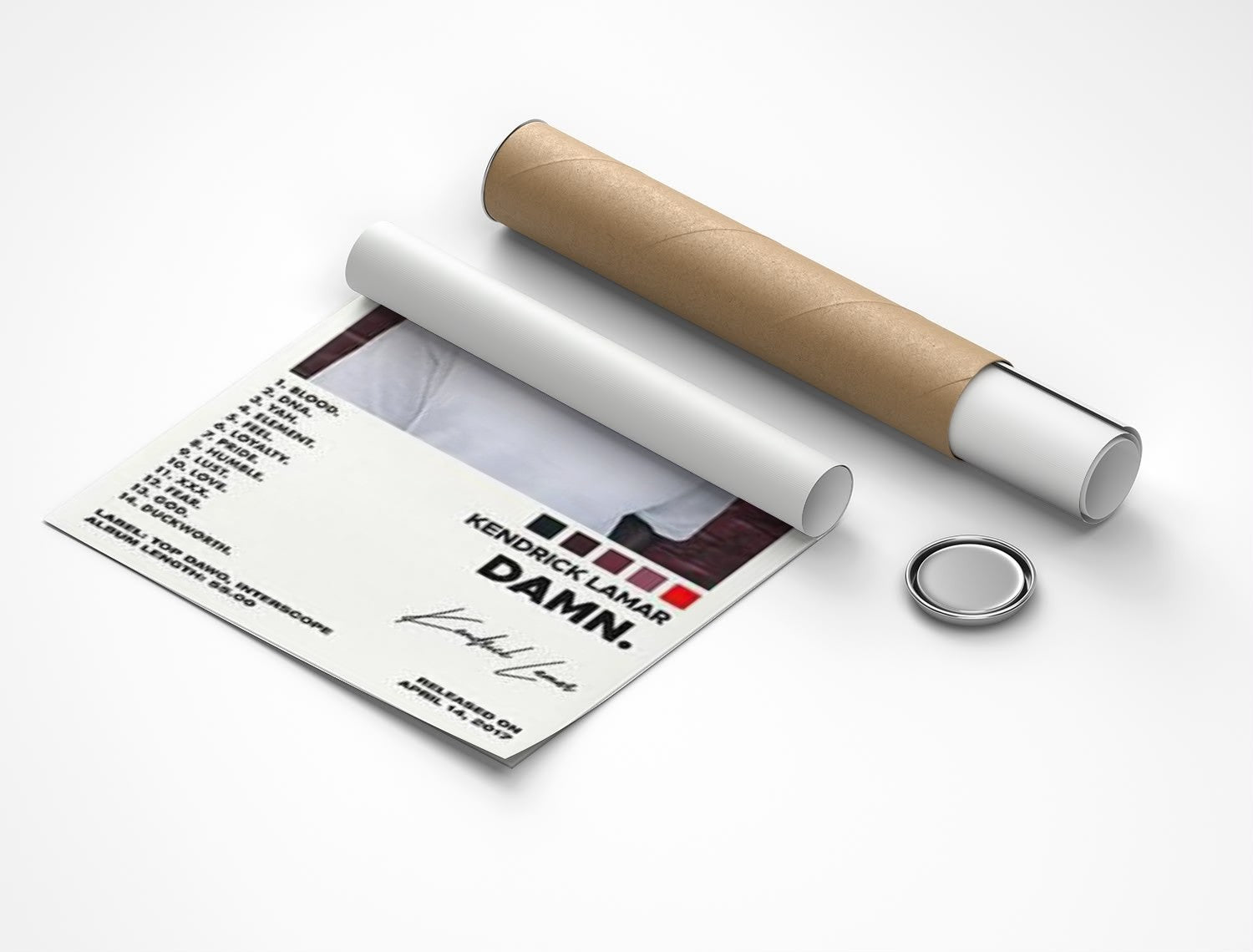 Rolled poster