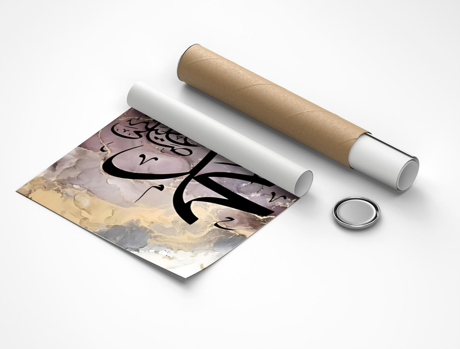 Rolled poster