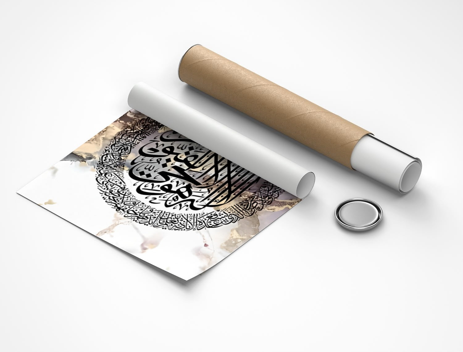 Rolled poster