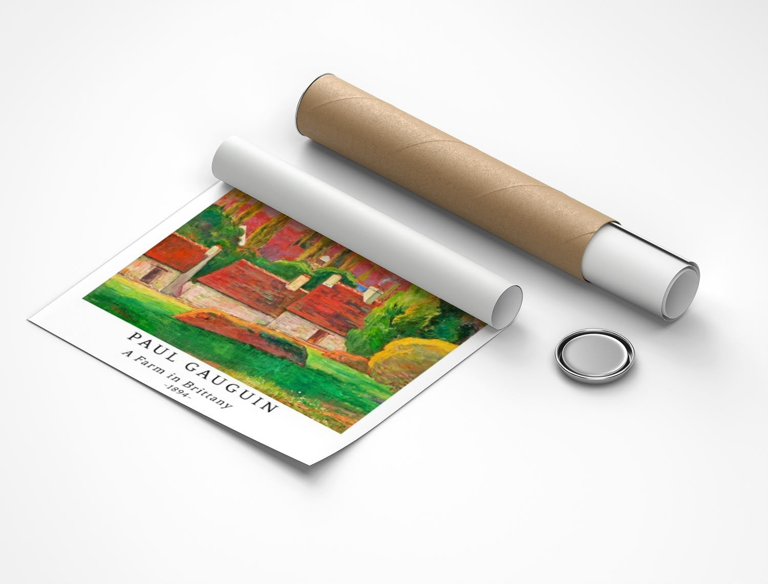 Rolled poster