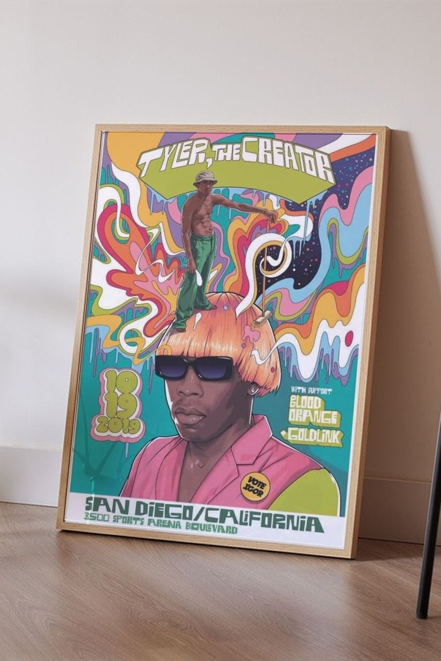 Tyler the Creator Canvas Poster | TNESSENTIAL