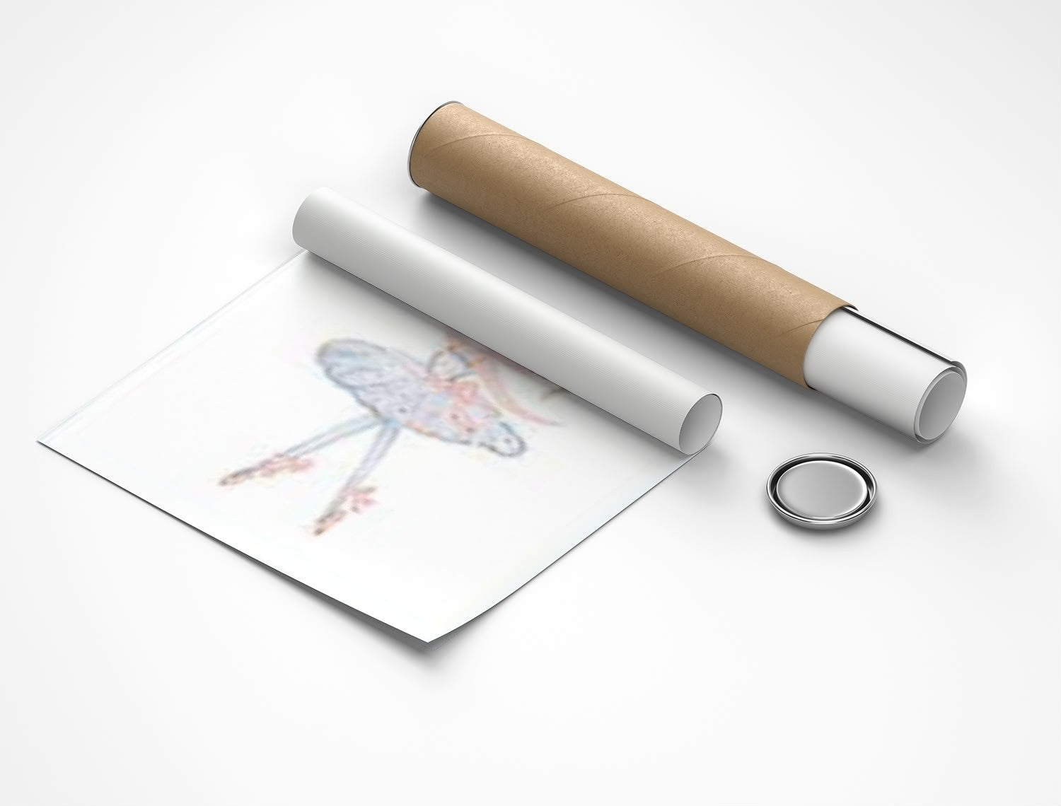 Rolled poster