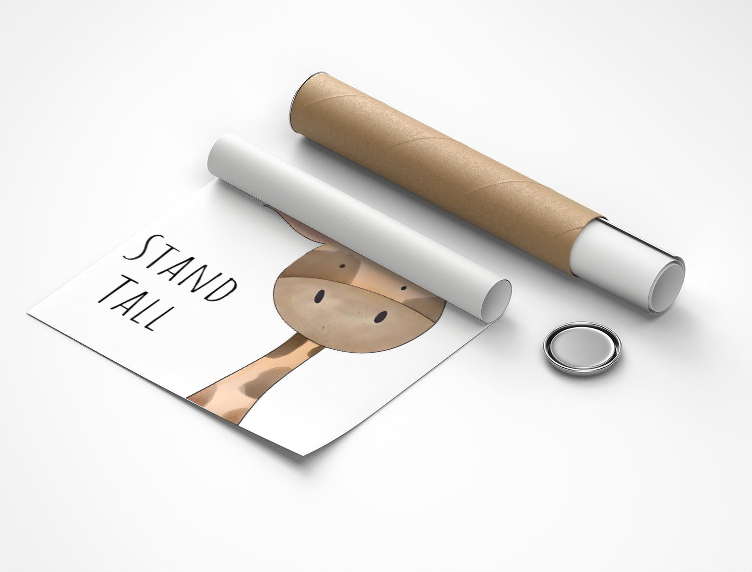 Rolled poster