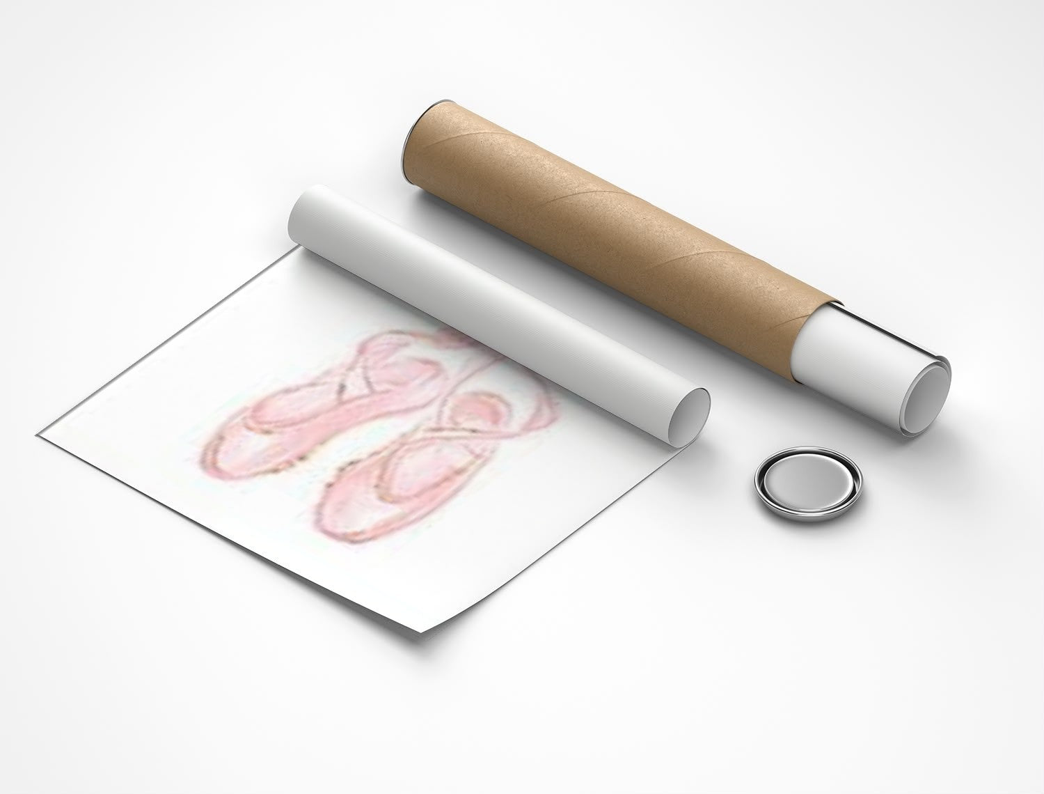 Rolled poster