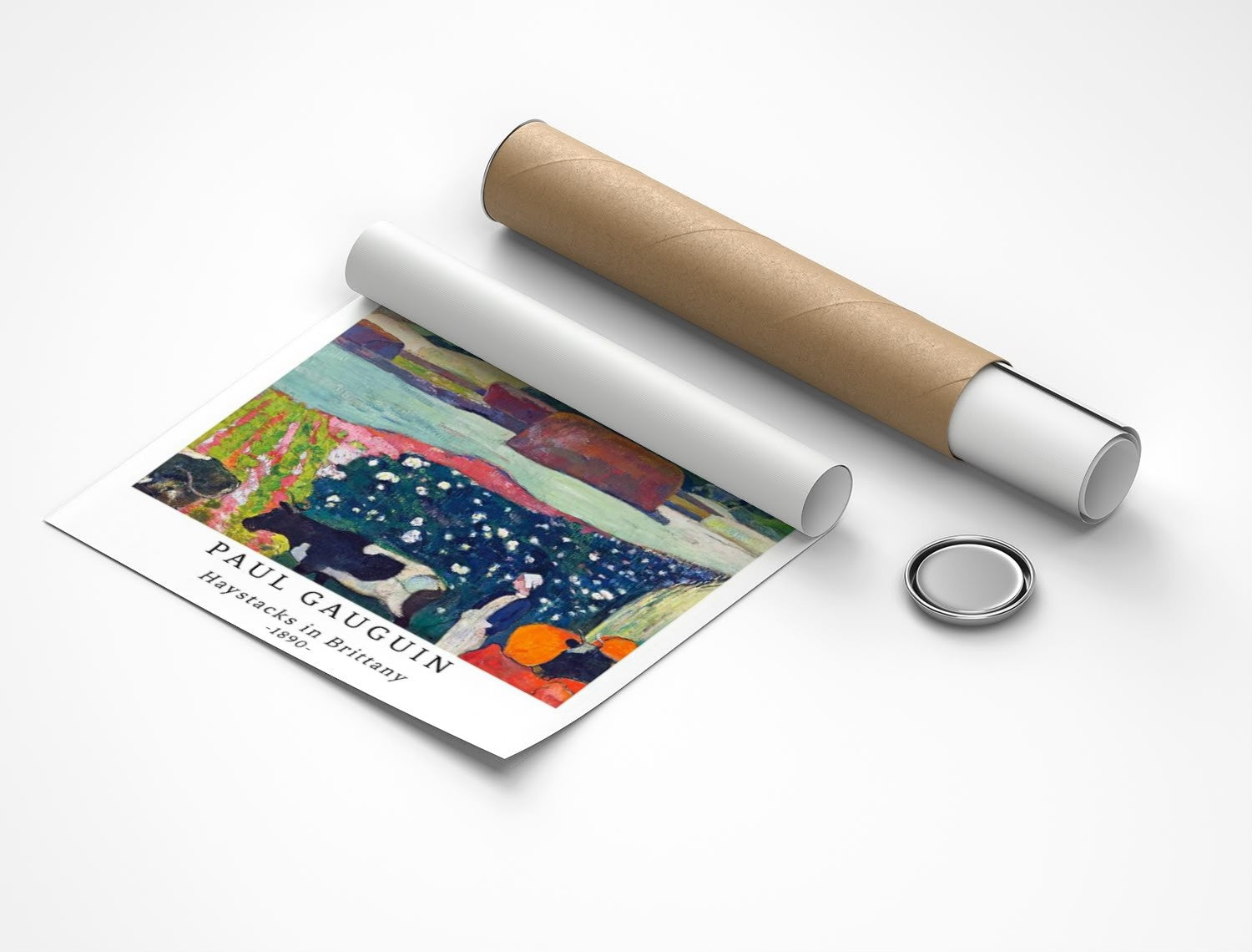 Rolled poster