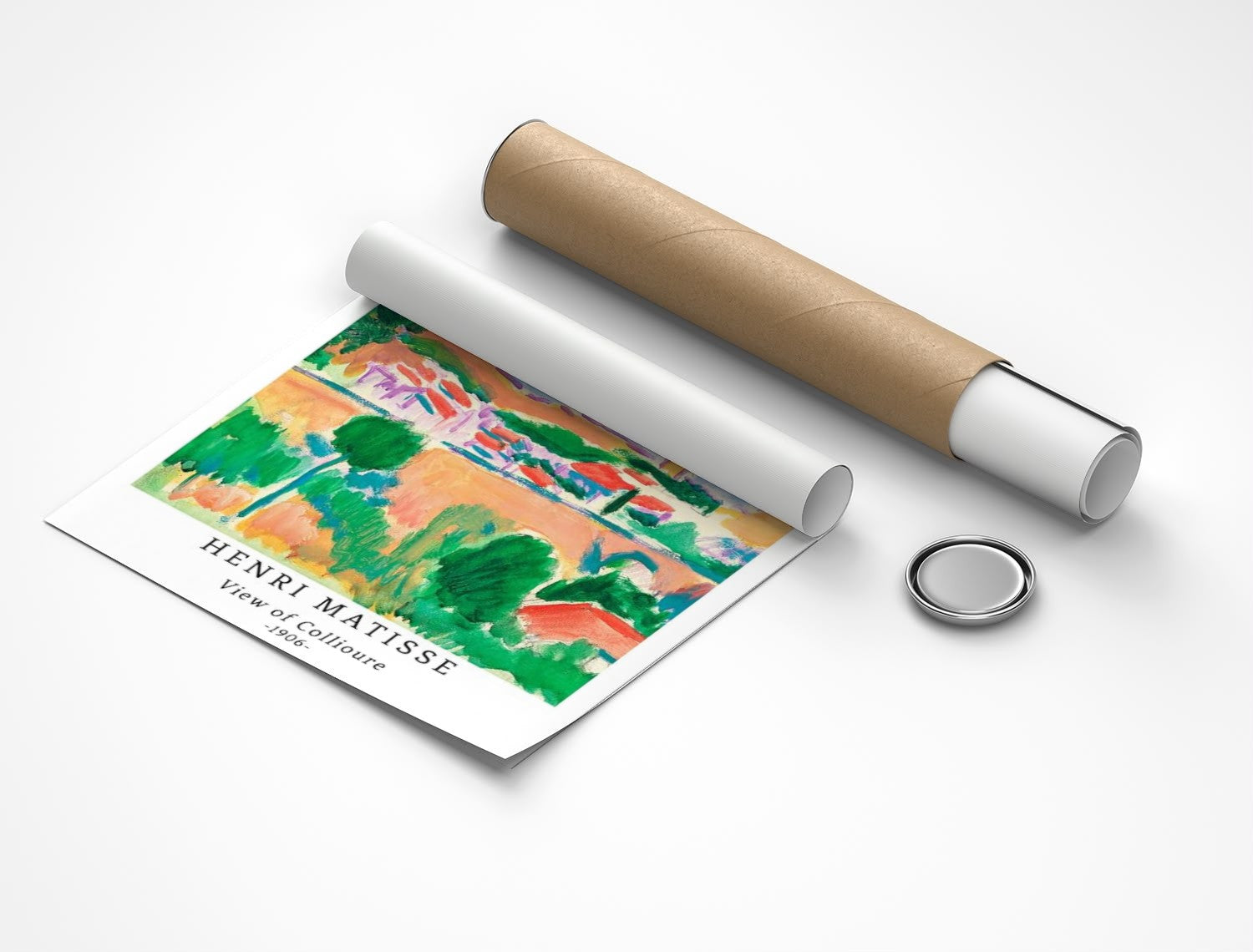 Rolled poster