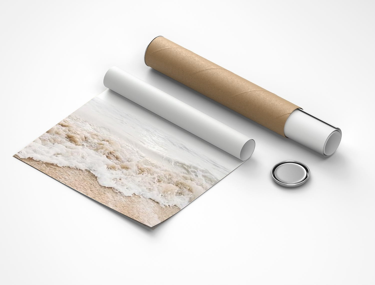 Rolled poster