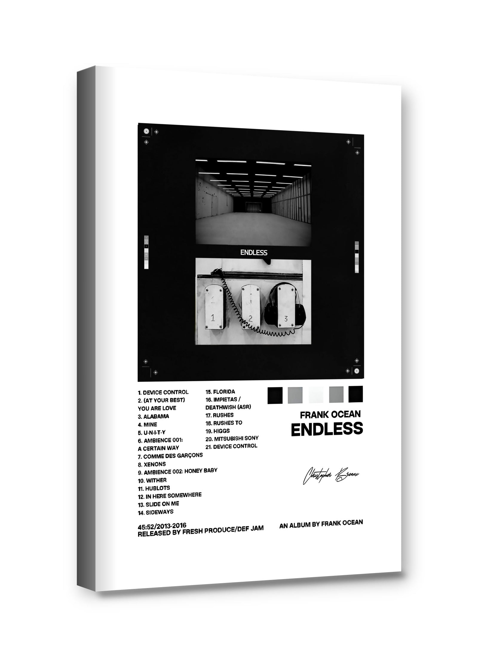 Framed canvas