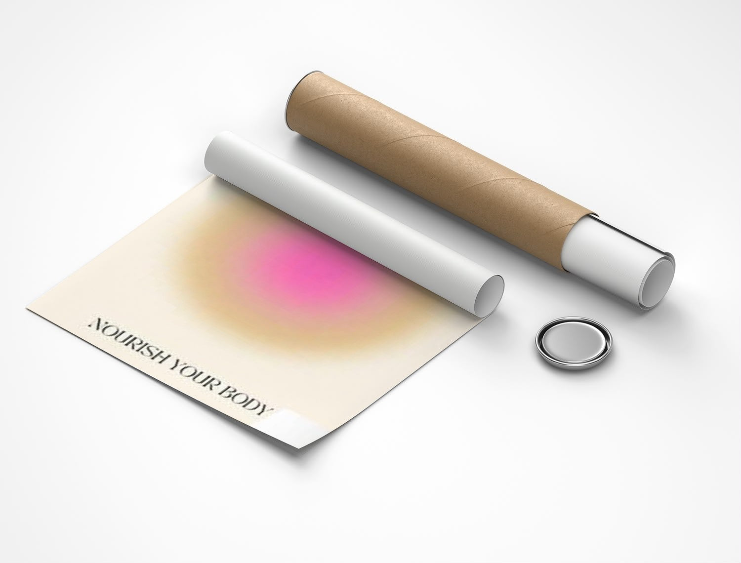 Rolled poster