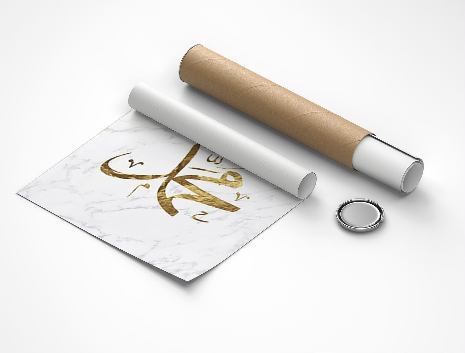 Rolled poster