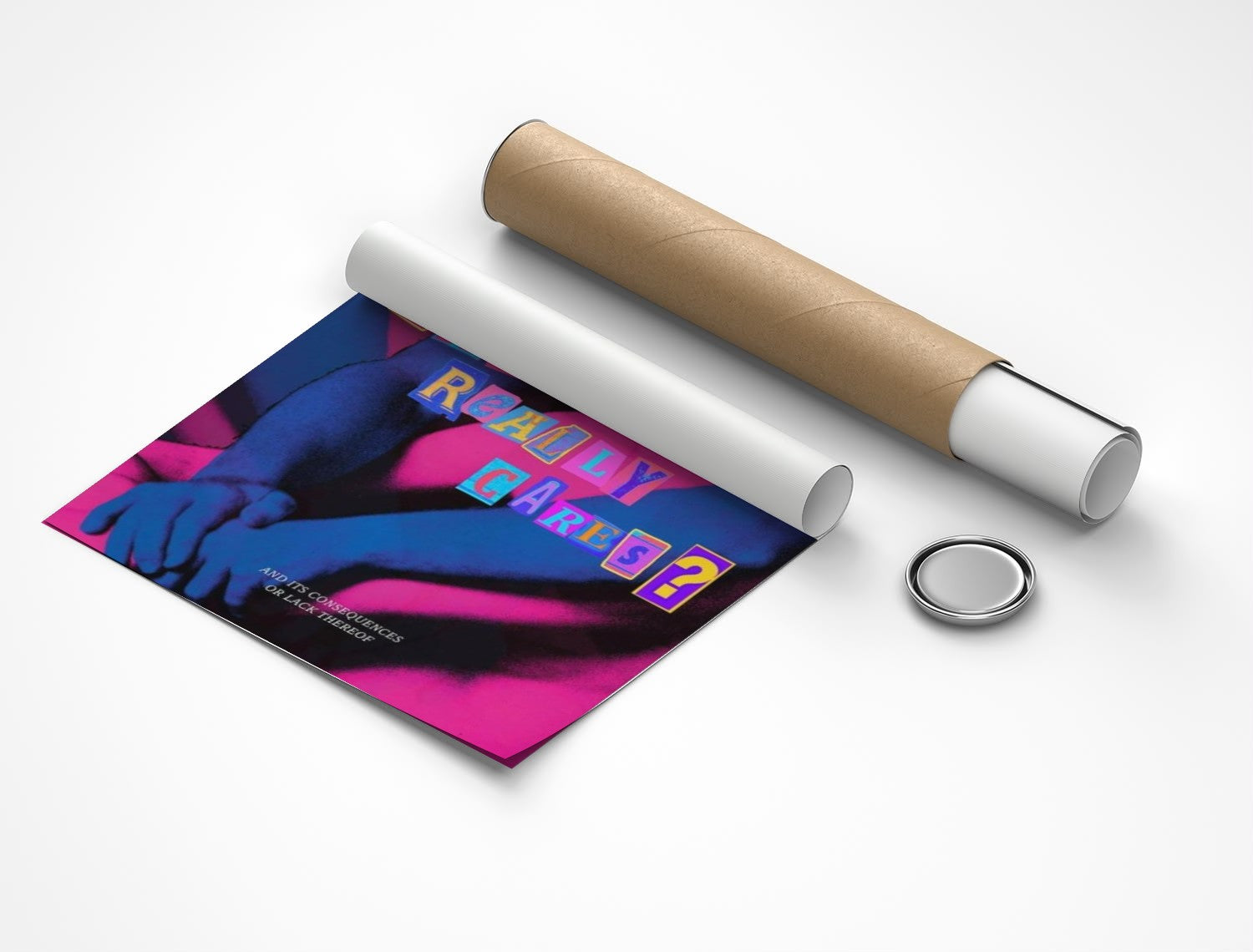 Rolled poster