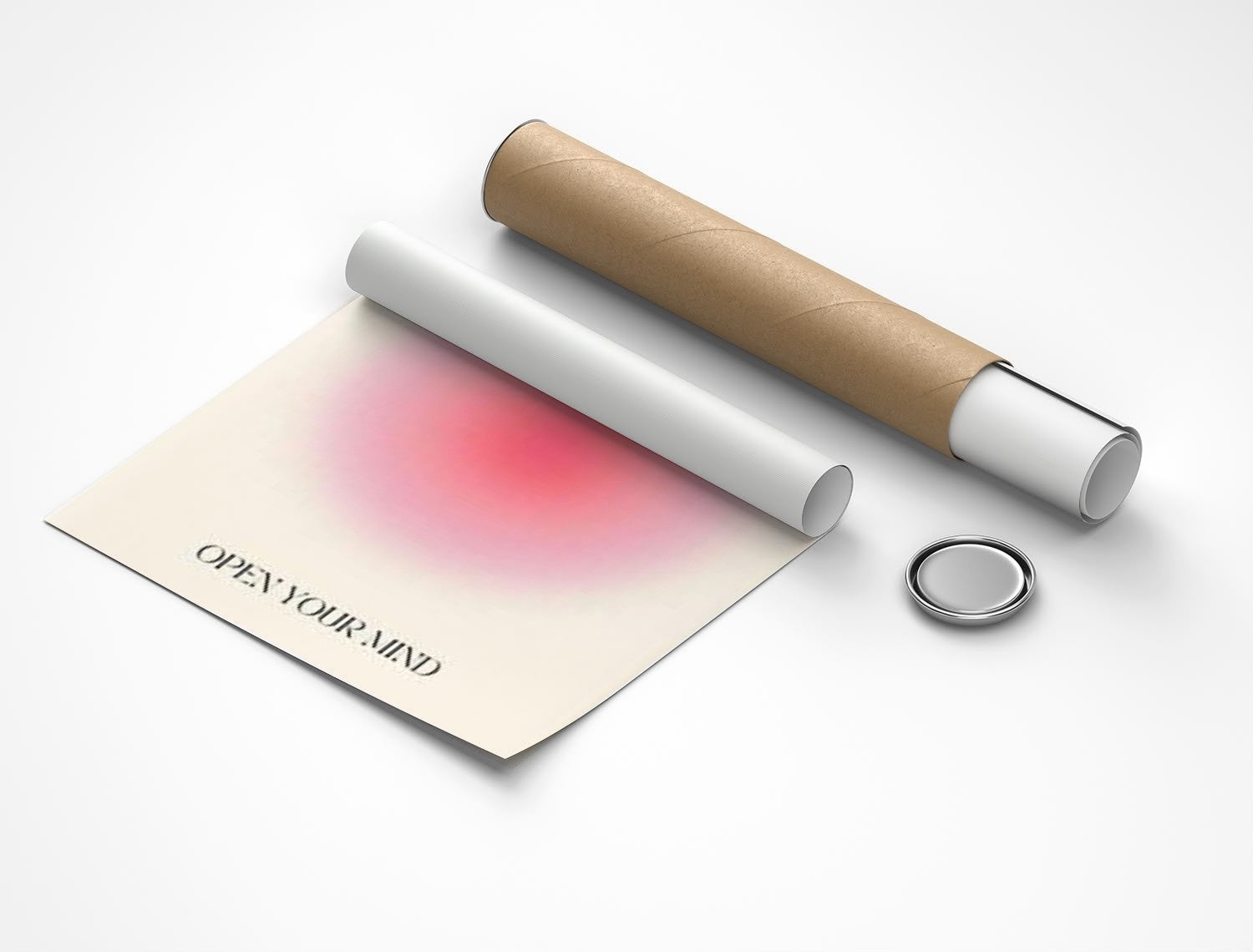 Rolled poster