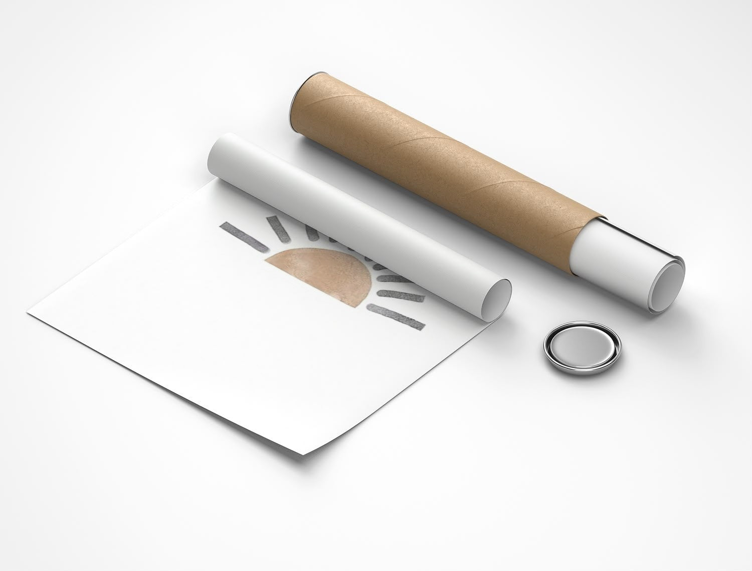Rolled poster