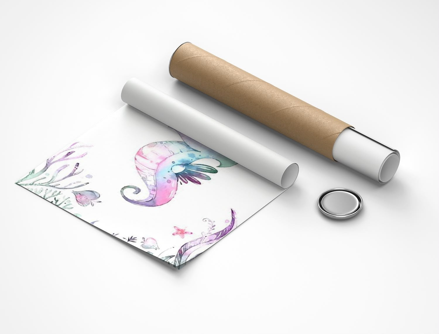 Rolled poster
