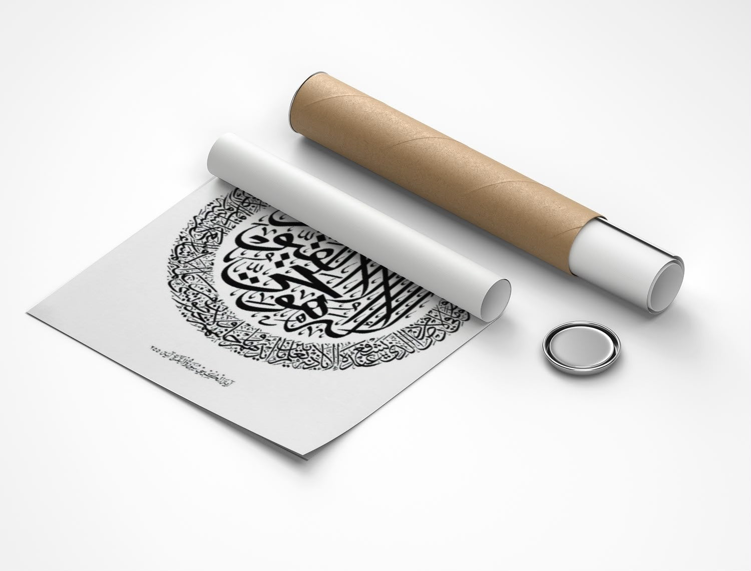 Rolled poster