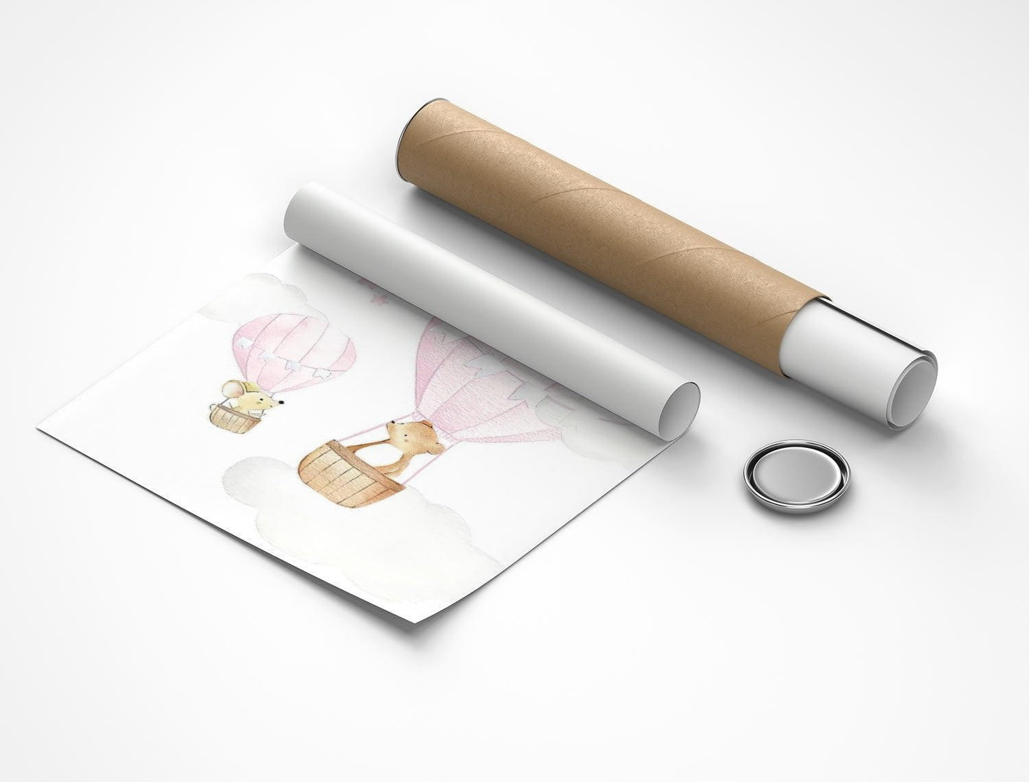 Rolled poster