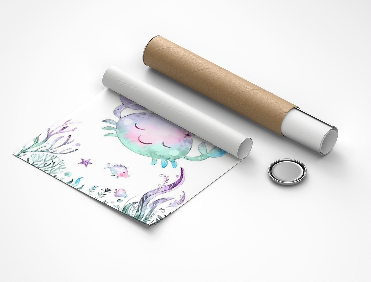 Rolled poster