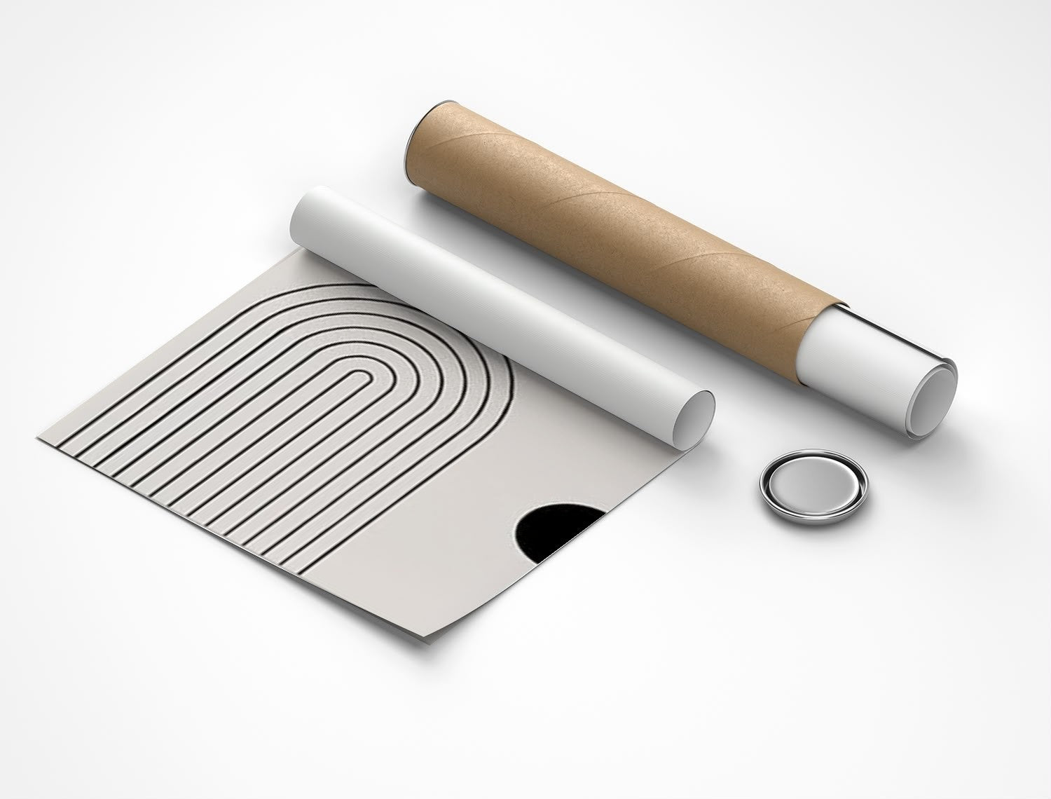 Rolled poster