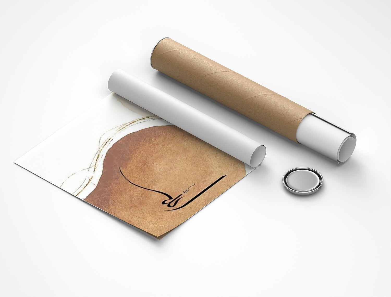 Rolled poster