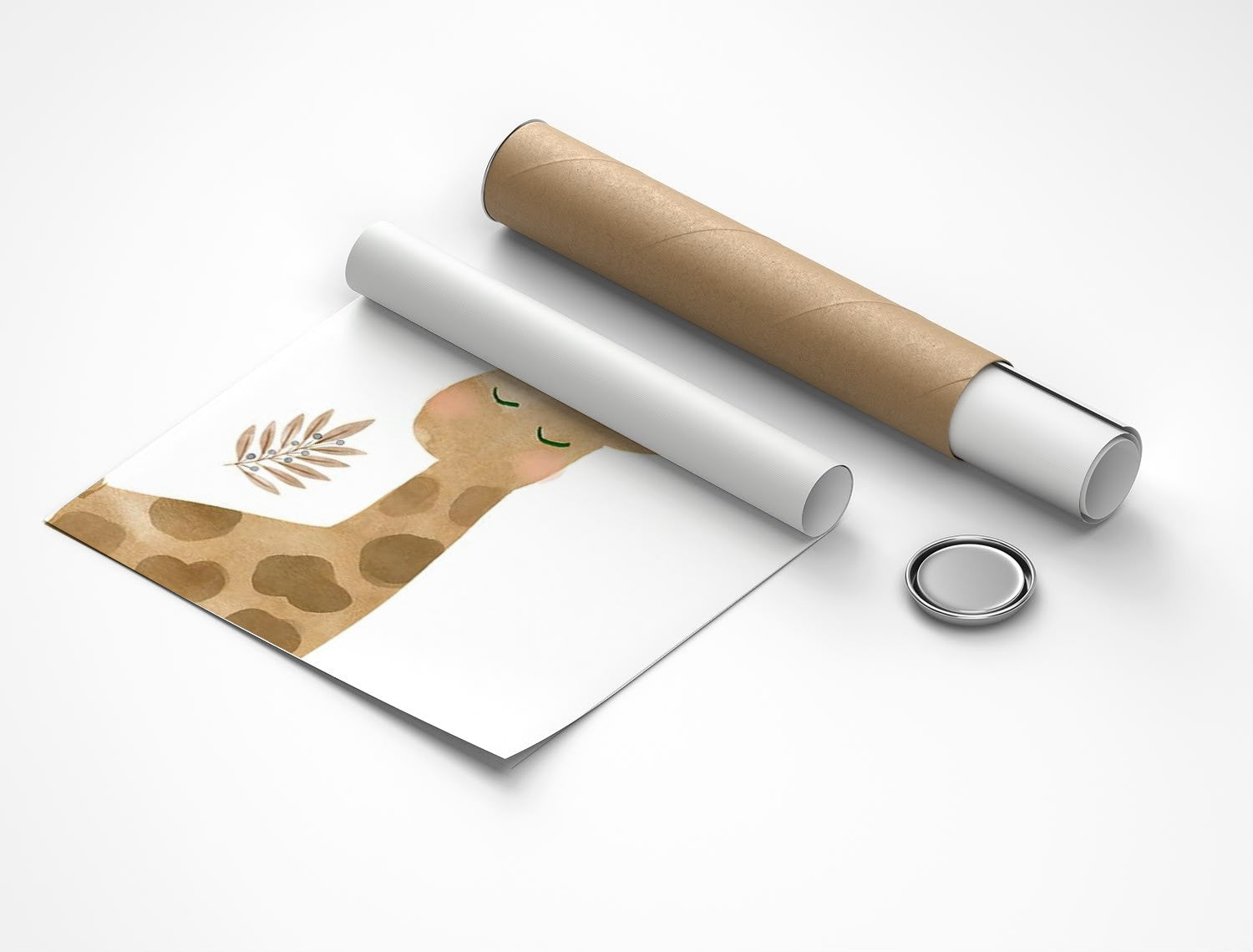 Rolled poster
