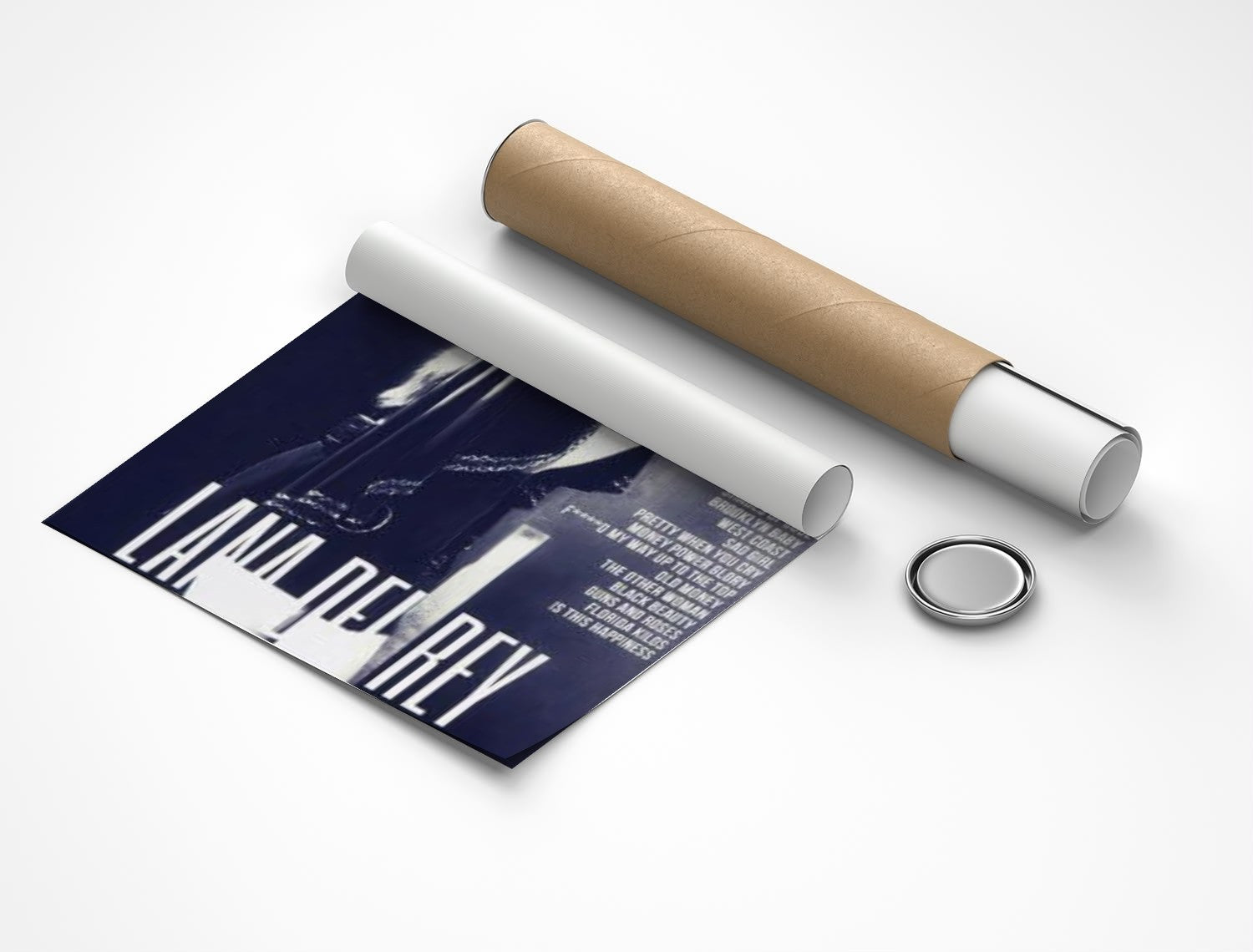 Rolled poster