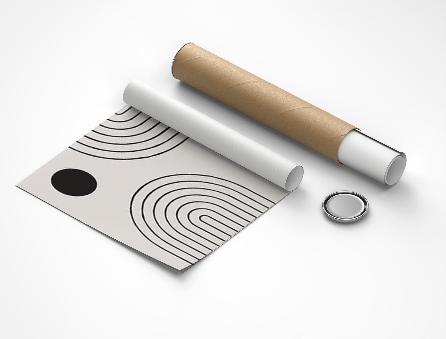 Rolled poster