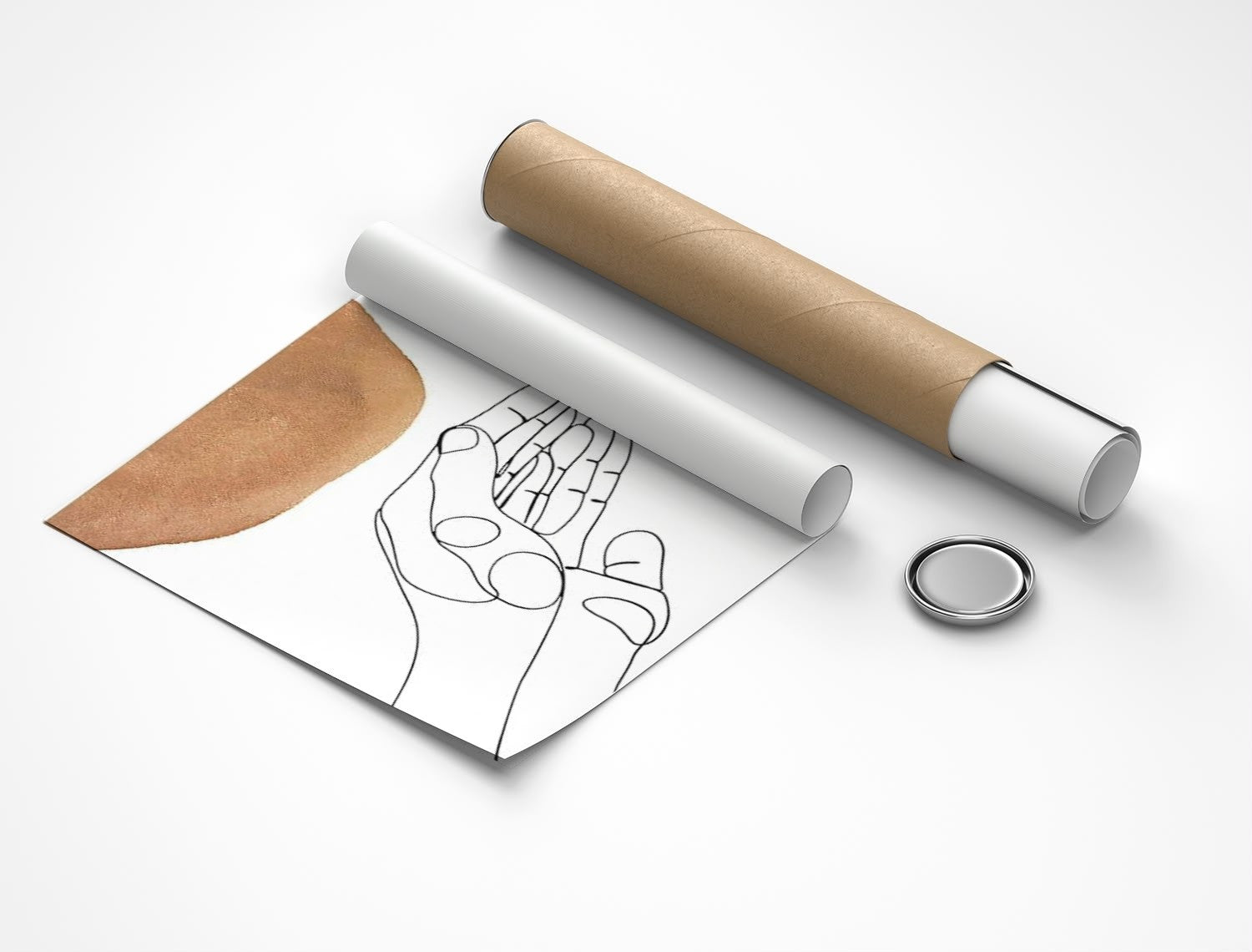 Rolled poster