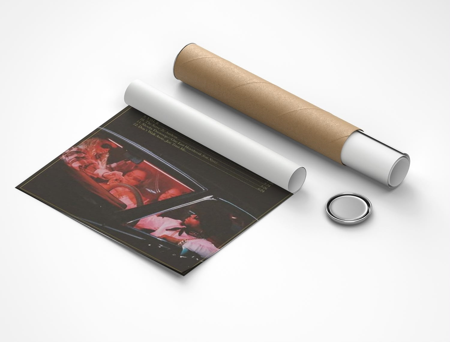 Rolled poster