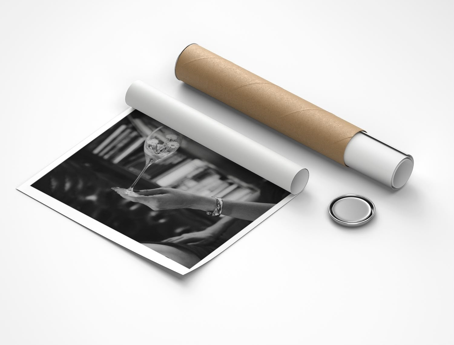 Rolled poster