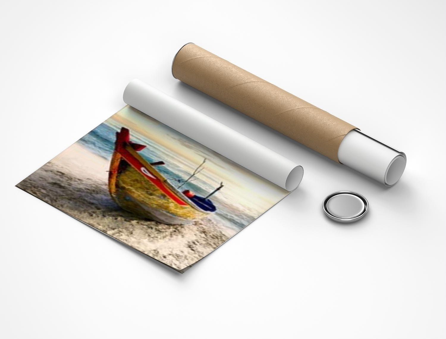 Rolled poster