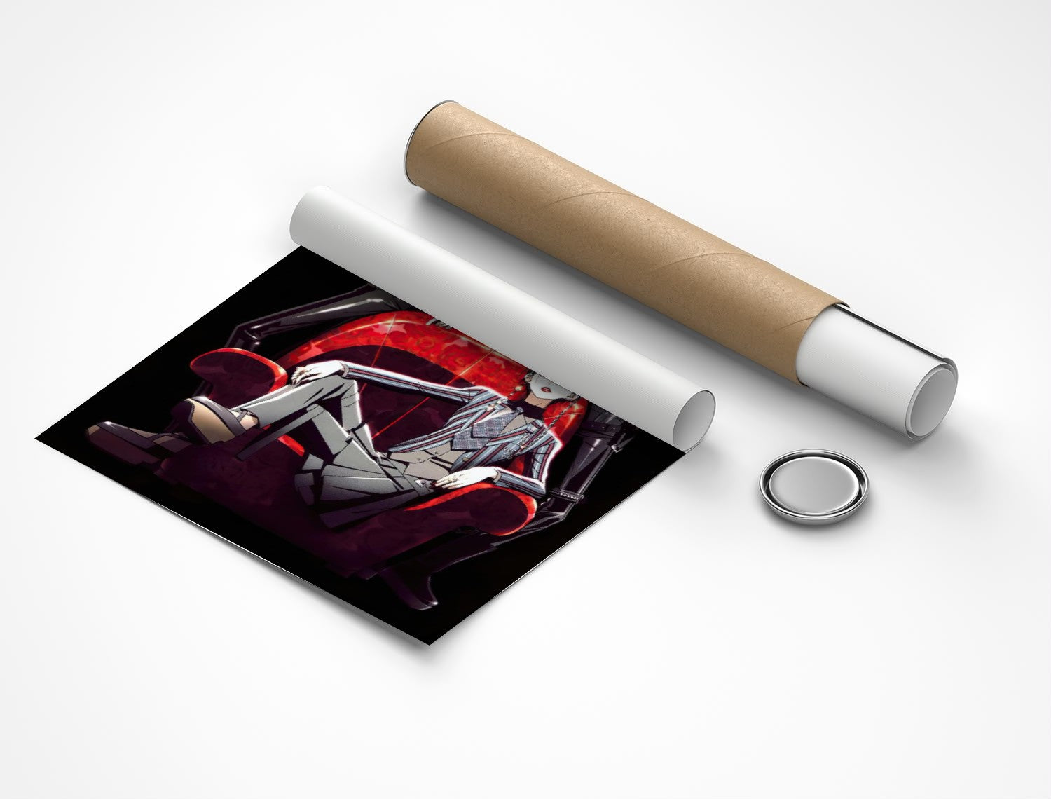 Rolled poster