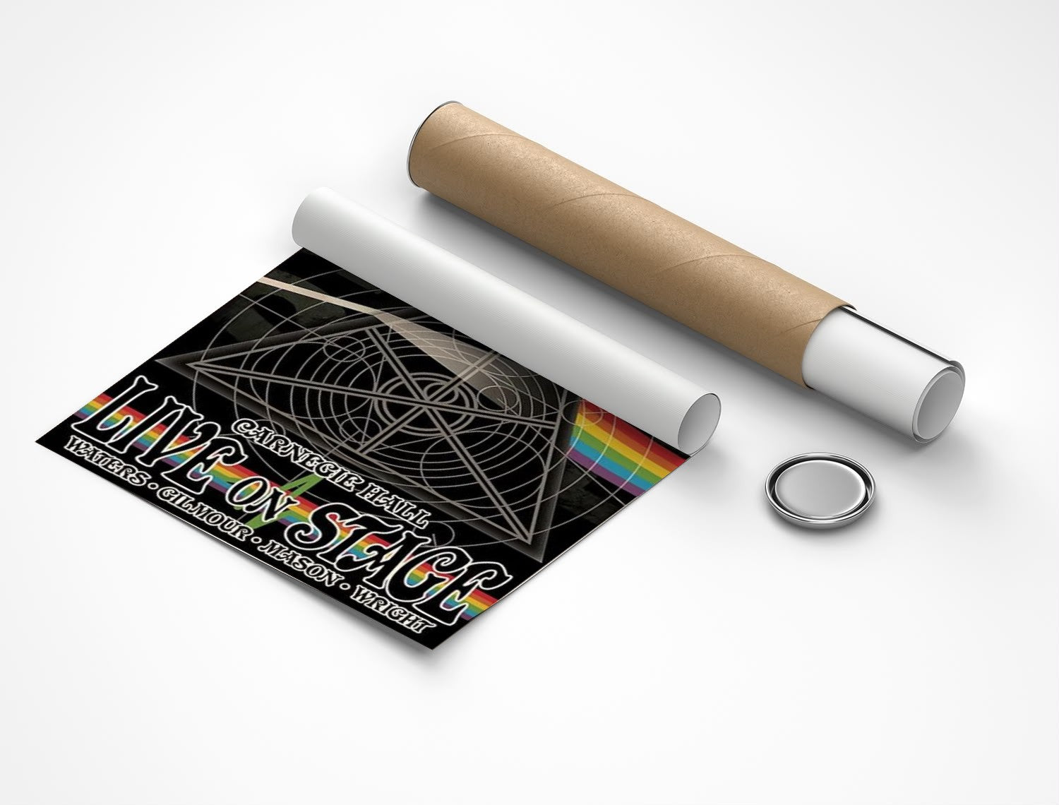 Rolled poster