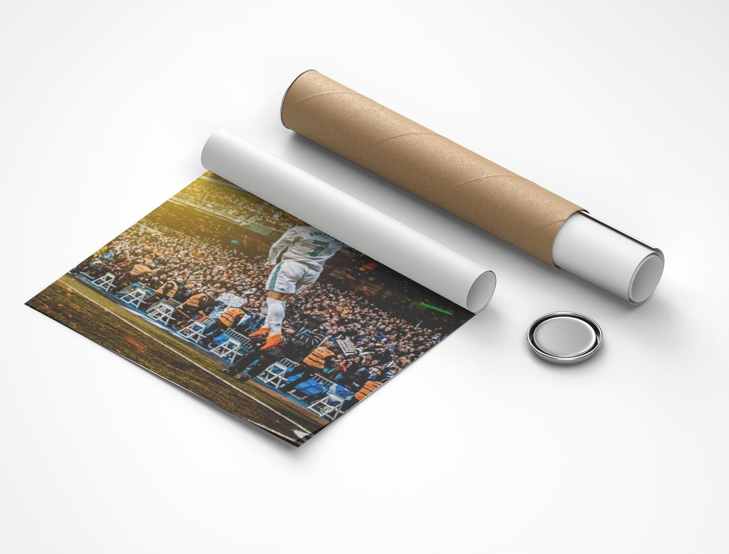 Rolled poster