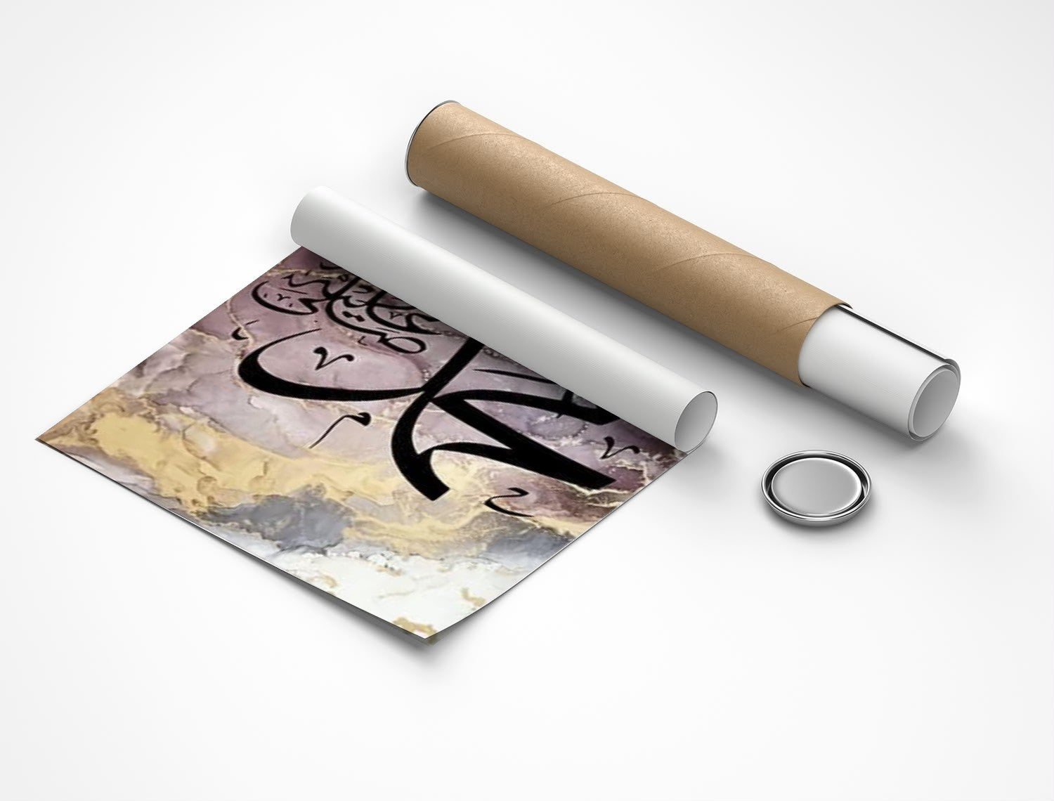 Rolled poster