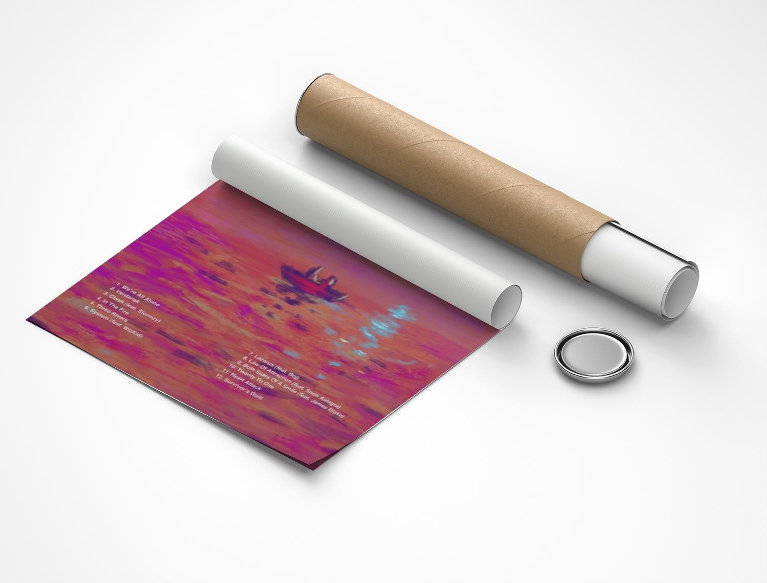 Rolled poster