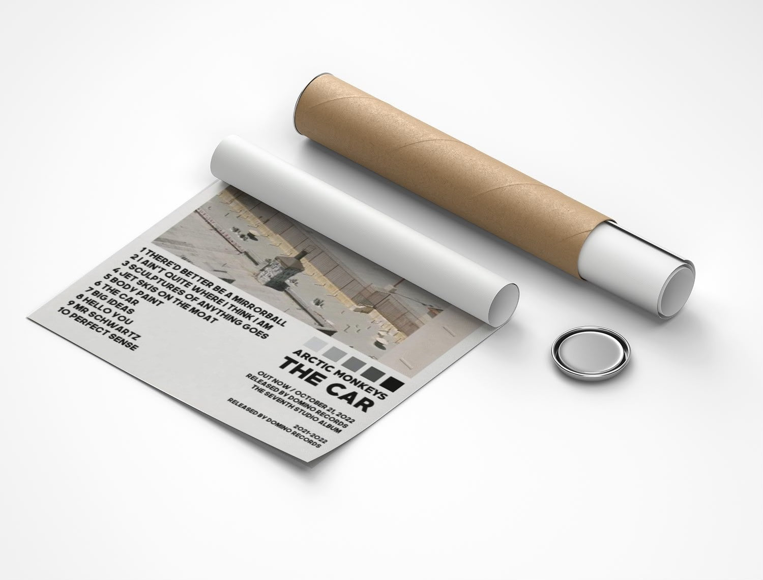 Rolled poster