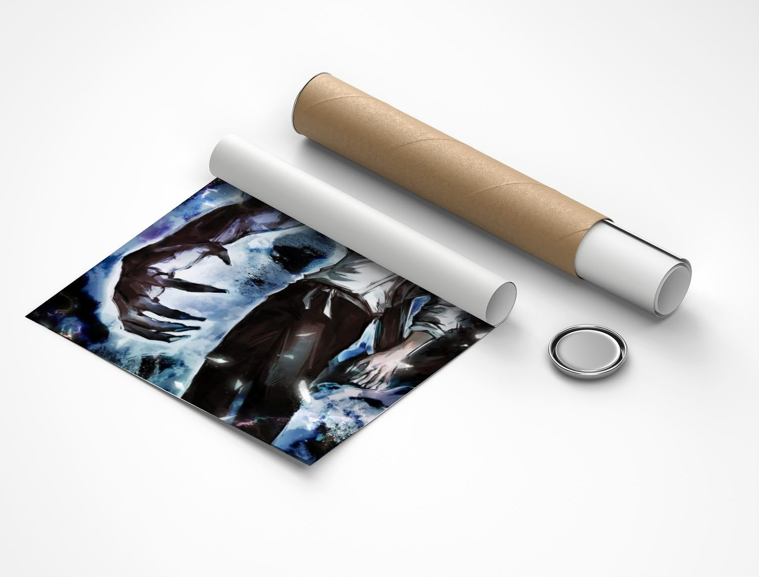 Rolled poster