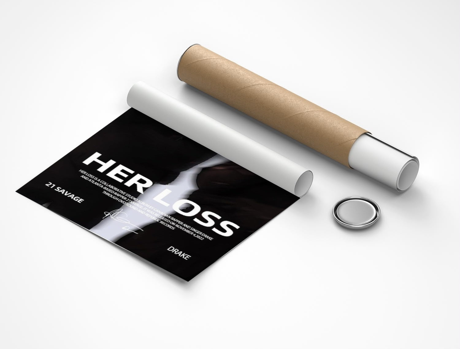 Rolled poster