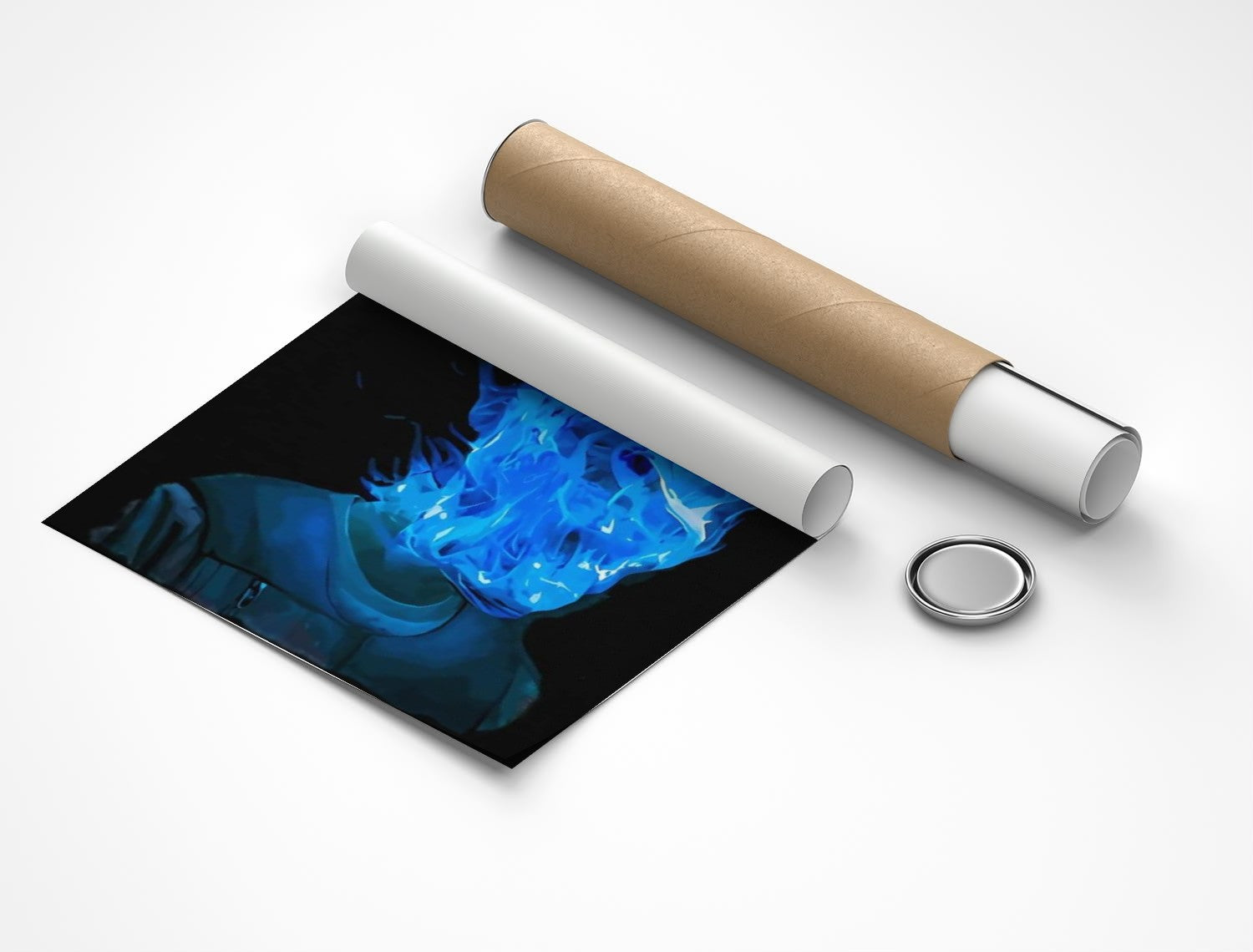 Rolled poster
